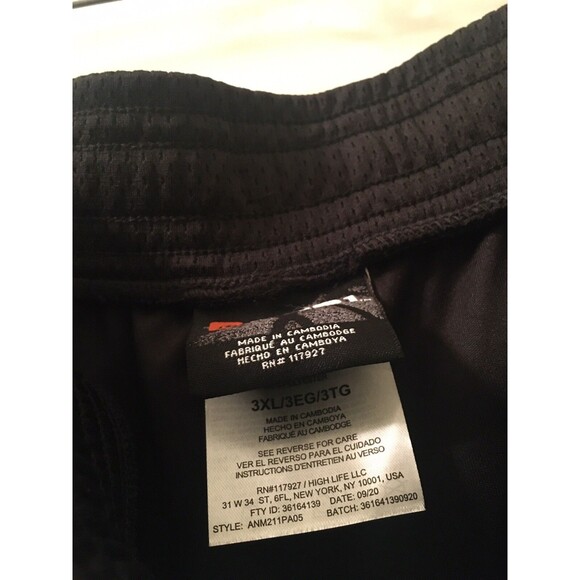 AND1 Men's Lined Basketball ActiveWear Mesh Jogger Pants Size 3XL - Picture 4 of 10